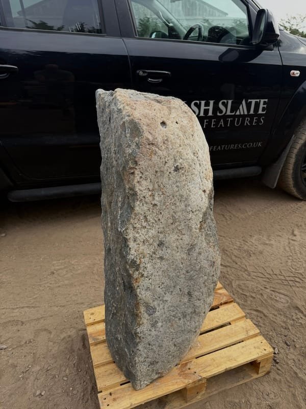 Stone Monolith SM387 Undrilled | Welsh Slate Water Features 02 Stone Monolith SM387 Undrilled | Welsh Slate Water Features 02