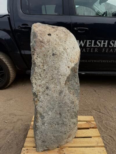Stone Monolith SM387 Undrilled | Welsh Slate Water Features 03