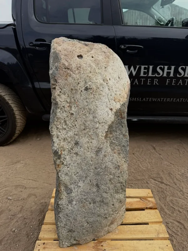 Stone Monolith SM387 Undrilled | Welsh Slate Water Features 03 Stone Monolith SM387 Undrilled | Welsh Slate Water Features 03