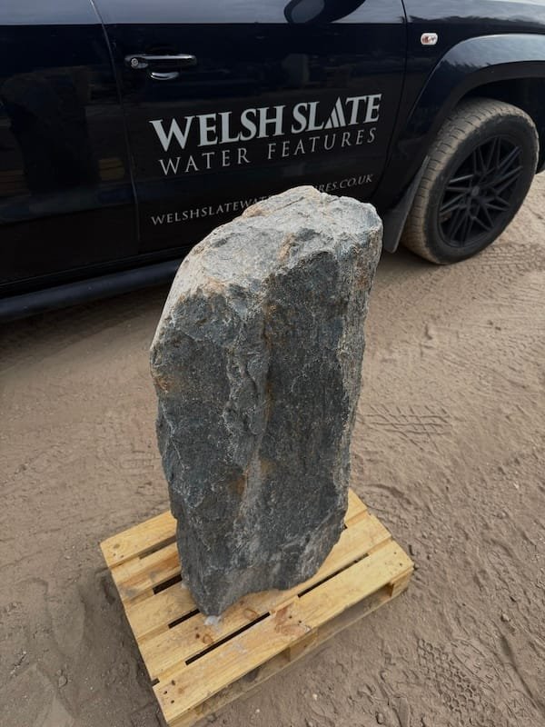 Stone Monolith SM387 Undrilled | Welsh Slate Water Features 09 Stone Monolith SM387 Undrilled | Welsh Slate Water Features 09