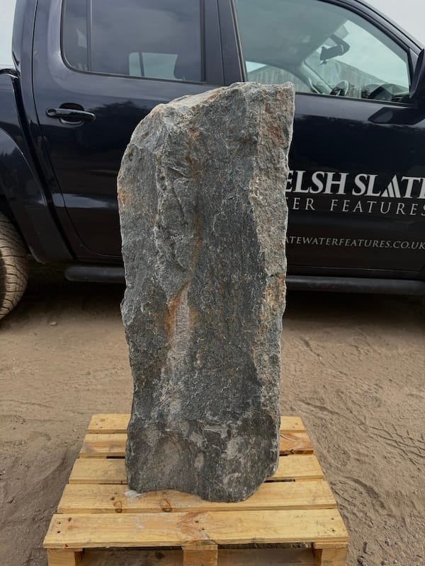 Stone Monolith SM387 Undrilled | Welsh Slate Water Features 10 Stone Monolith SM387 Undrilled | Welsh Slate Water Features 10