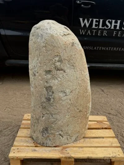 Stone Monolith SM388 Undrilled | Welsh Slate Water Features 03
