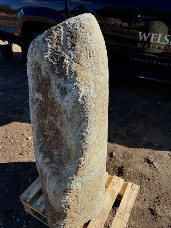 Stone Monolith SM389 Undrilled | Welsh Slate Water Features 01 Stone Monolith SM389 Undrilled | Welsh Slate Water Features 01