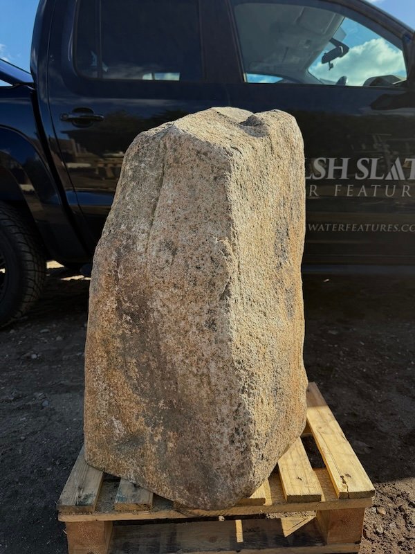Stone Monolith SM390 Undrilled | Welsh Slate Water Features 01 Stone Monolith SM390 Undrilled | Welsh Slate Water Features 01
