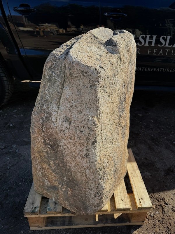 Stone Monolith SM390 Undrilled | Welsh Slate Water Features 02 Stone Monolith SM390 Undrilled | Welsh Slate Water Features 02