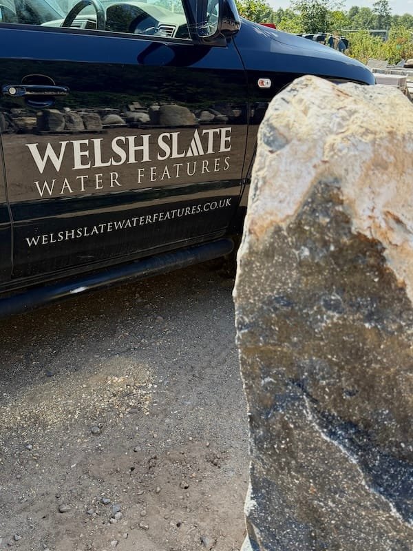 Stone Monolith SM391 Undrilled | Welsh Slate Water Features 07 Stone Monolith SM391 Undrilled | Welsh Slate Water Features 07