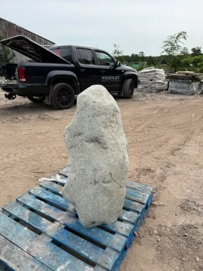 Stone Monolith SM397 Undrilled | Welsh Slate Water Features 01