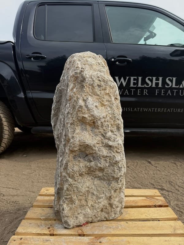Stone Monolith SM394 Undrilled | Welsh Slate Water Features 08 Stone Monolith SM394 Undrilled | Welsh Slate Water Features 08