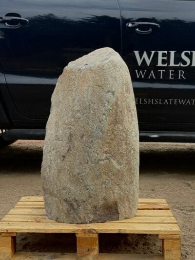 Stone Monolith SM395 Undrilled | Welsh Slate Water Features 10