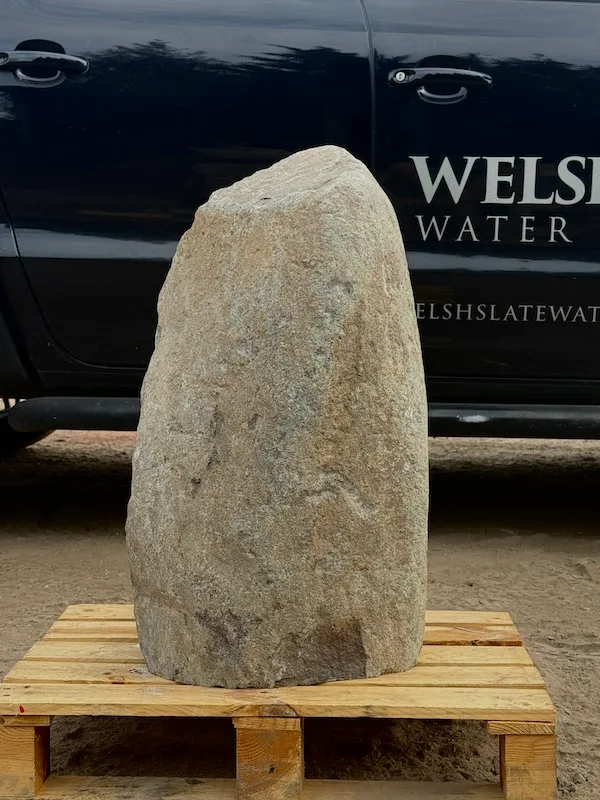 Stone Monolith SM395 Undrilled | Welsh Slate Water Features 10