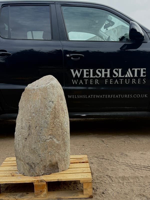 Stone Monolith SM395 Undrilled | Welsh Slate Water Features 11 Stone Monolith SM395 Undrilled | Welsh Slate Water Features 11