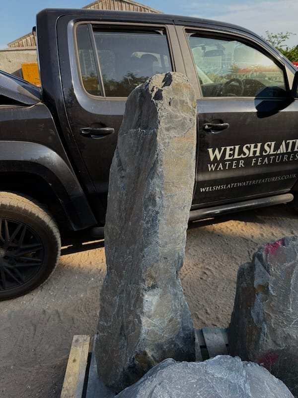 Triad of Stones TS23 | Welsh Slate Water Features 02 Triad of Stones TS23 | Welsh Slate Water Features 02
