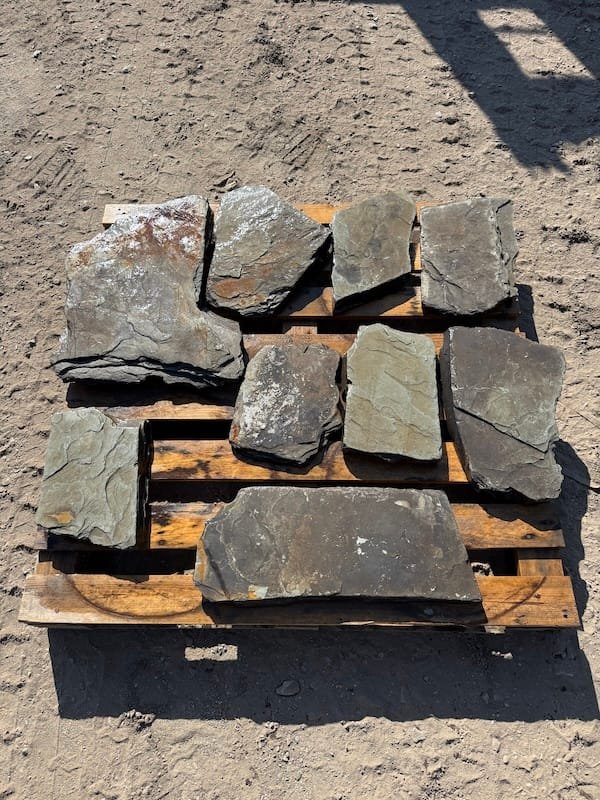 Slate Stepping Stones Pack of 9 | Welsh Slate Water Features 36 Slate Stepping Stones Pack of 9 | Welsh Slate Water Features 36