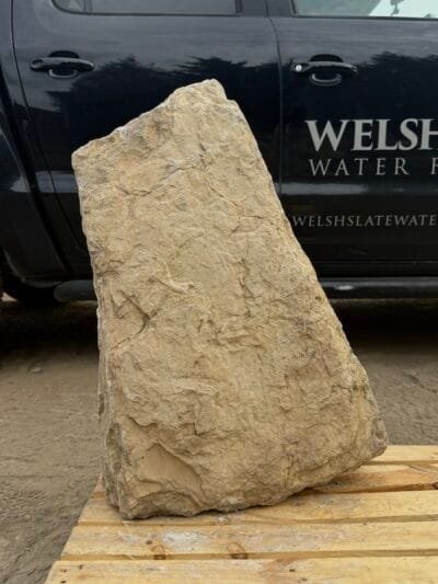 Stone Monolith SM401 Undrilled | Welsh Slate Water Features 10