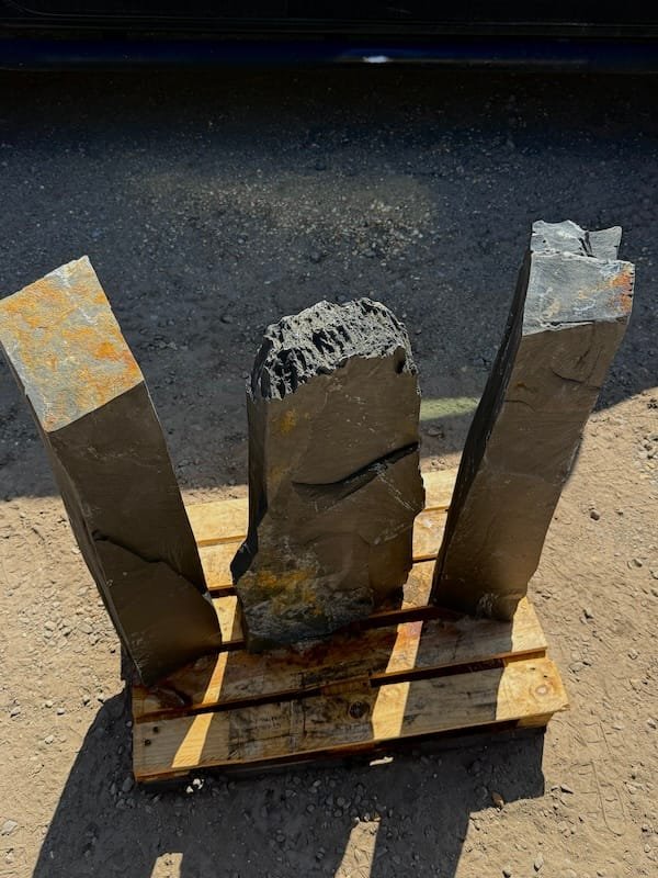 Triad of Stones TS24 | Welsh Slate Water Features 06 Triad of Stones TS24 | Welsh Slate Water Features 06