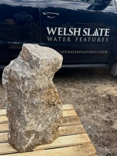 Limestone Monolith SM406 | Welsh Slate Water Features 02
