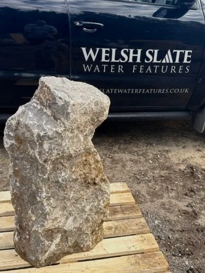 Limestone Monolith SM406 | Welsh Slate Water Features 02