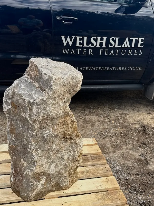 Limestone Monolith SM406 | Welsh Slate Water Features 02