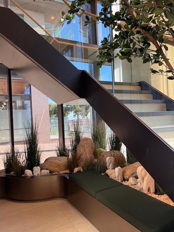 Natural Stone Boulders in Contemporary Interior Design