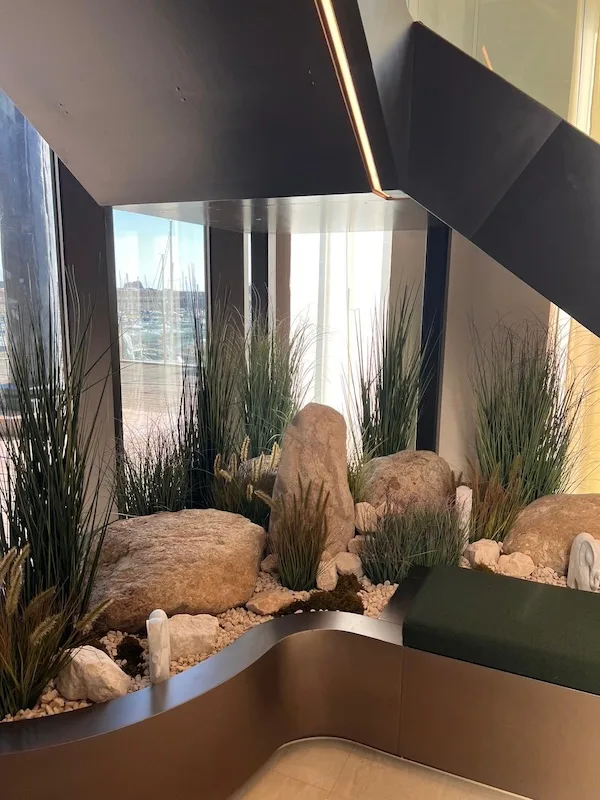 Natural Stone Boulders in Contemporary Interior Design | Welsh Slate Water Features 02