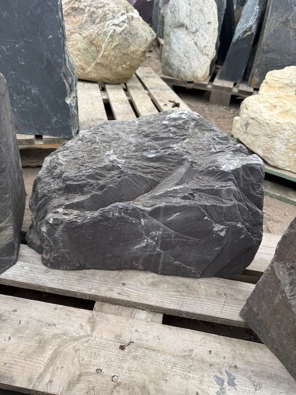 Slate Boulder SB247| Welsh Slate Water Features 01 Slate Boulder SB247| Welsh Slate Water Features 01