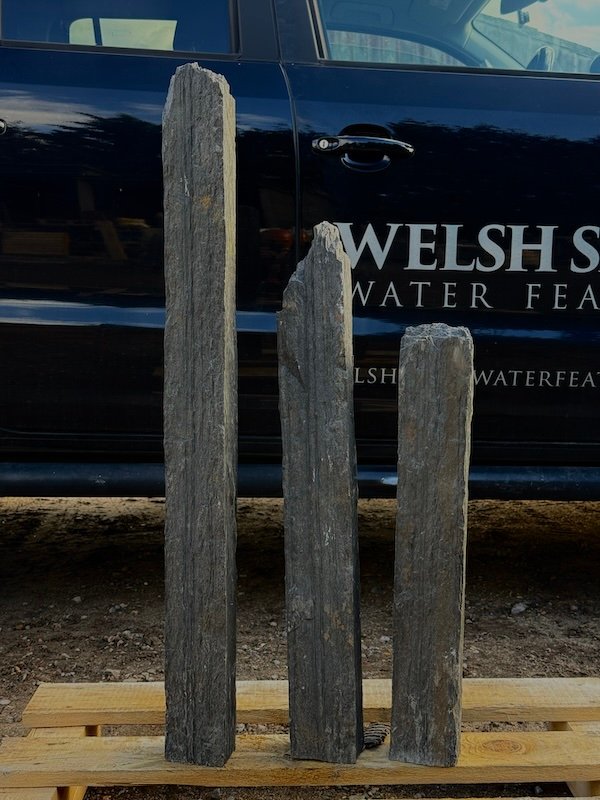 Triad of Stones TS25 | Welsh Slate Water Features 01 Triad of Stones TS25 | Welsh Slate Water Features 01