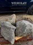 Trio of Boulders TS26 | Welsh Slate Water Features 09