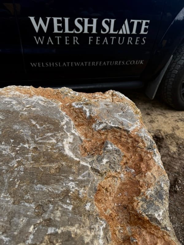 Water-Worn Stone Boulder SB239 | Welsh Slate Water Features 03 Water-Worn Stone Boulder SB239 | Welsh Slate Water Features 03