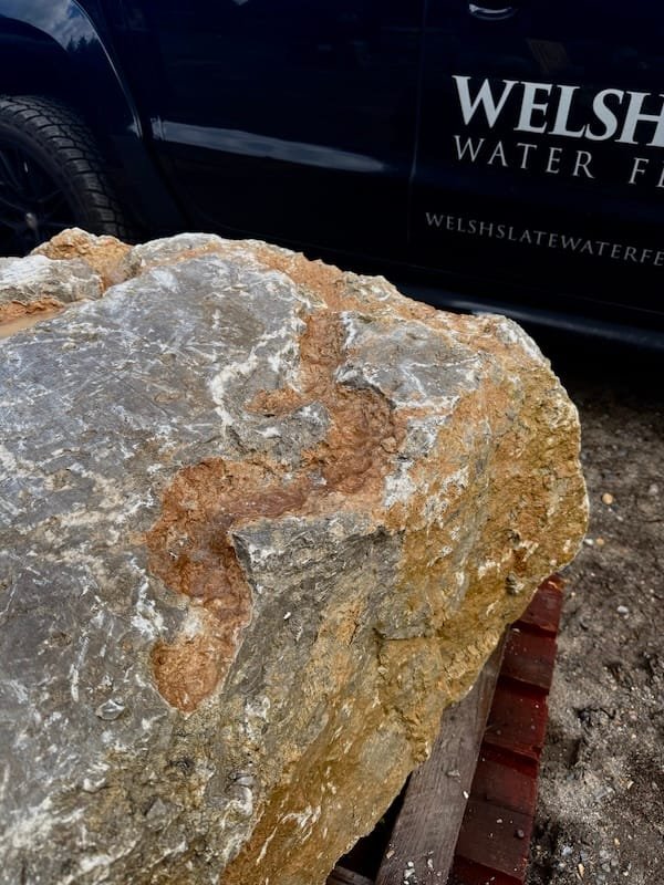 Water-Worn Stone Boulder SB239 | Welsh Slate Water Features 04 Water-Worn Stone Boulder SB239 | Welsh Slate Water Features 04