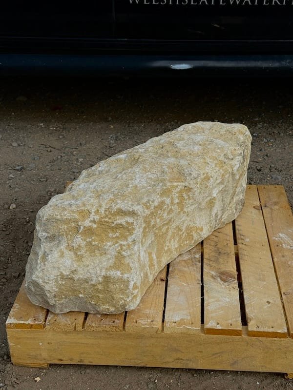 Purbeck Stone Boulder SB250 | Welsh Slate Water Features 05 Purbeck Stone Boulder SB250 | Welsh Slate Water Features 05