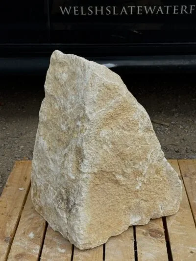 Purbeck Stone Boulder SB252 | Welsh Slate Water Features 01