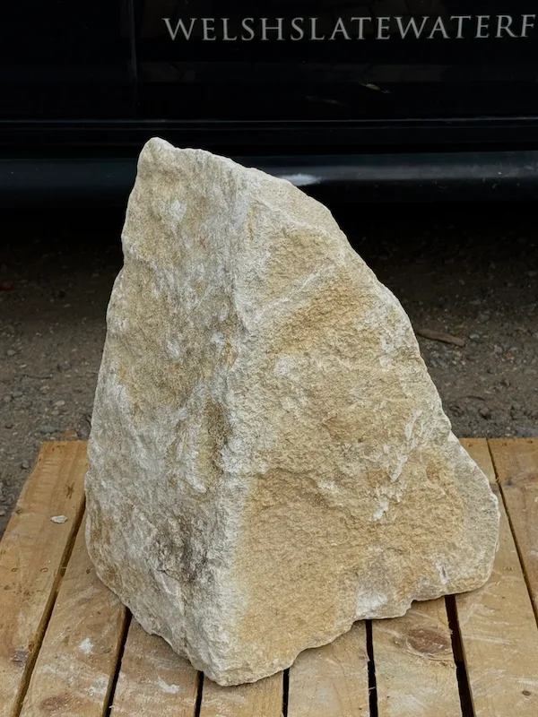 Purbeck Stone Boulder SB252 | Welsh Slate Water Features 01 Purbeck Stone Boulder SB252 | Welsh Slate Water Features 01