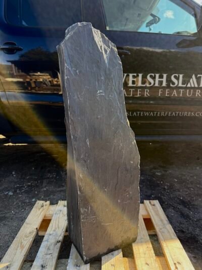 Slate Monolith SM214 Standing Stone | Welsh Slate Water Features 01