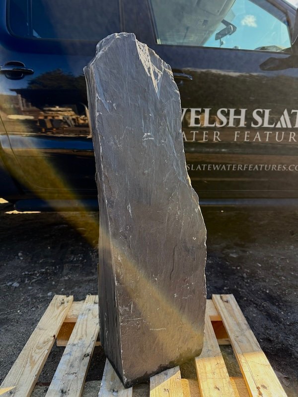 Slate Monolith SM214 Standing Stone | Welsh Slate Water Features 01 Slate Monolith SM214 Standing Stone | Welsh Slate Water Features 01