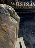 Slate Monolith SM214 Standing Stone | Welsh Slate Water Features 08