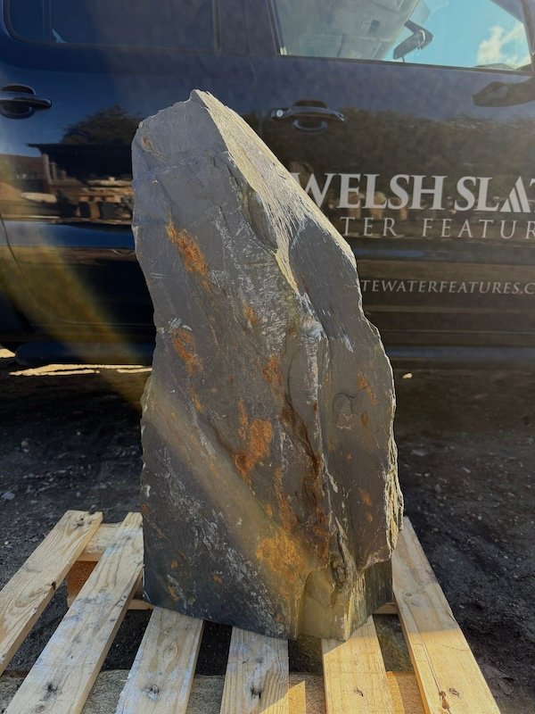 Slate Monolith SM229 Standing Stone | Welsh Slate Water Features 01 Slate Monolith SM229 Standing Stone | Welsh Slate Water Features 01