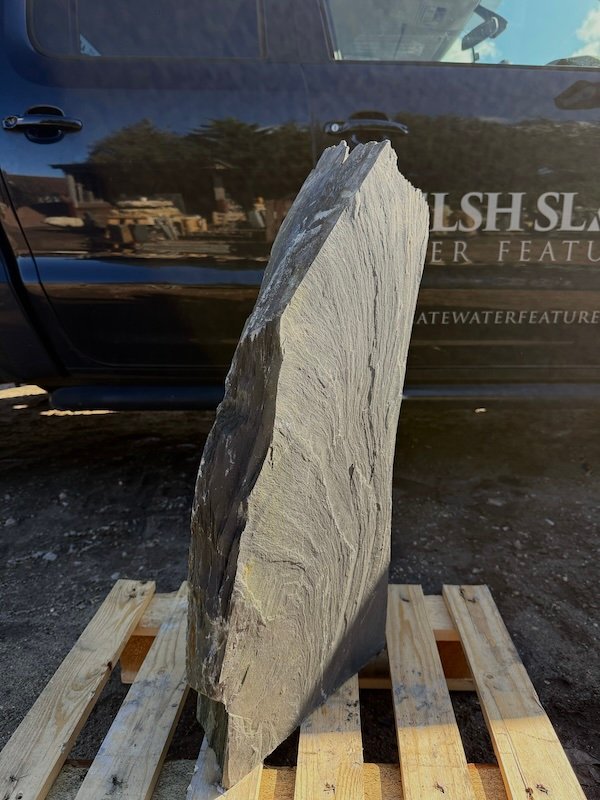 Slate Monolith SM229 Standing Stone | Welsh Slate Water Features 04 Slate Monolith SM229 Standing Stone | Welsh Slate Water Features 04
