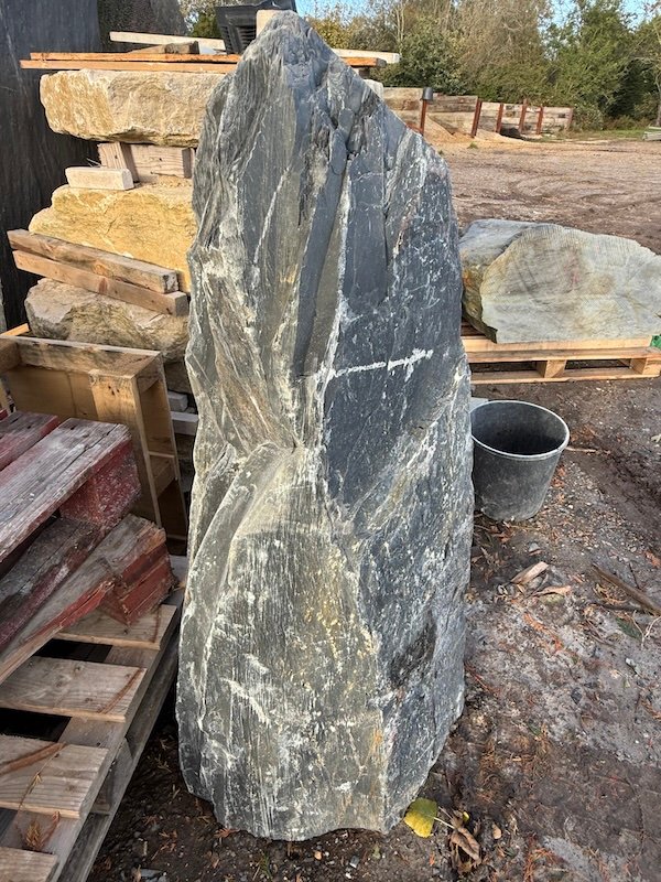 Slate Monolith SM430 Undrilled | Welsh Slate Water Features 02 Slate Monolith SM430 Undrilled | Welsh Slate Water Features 02