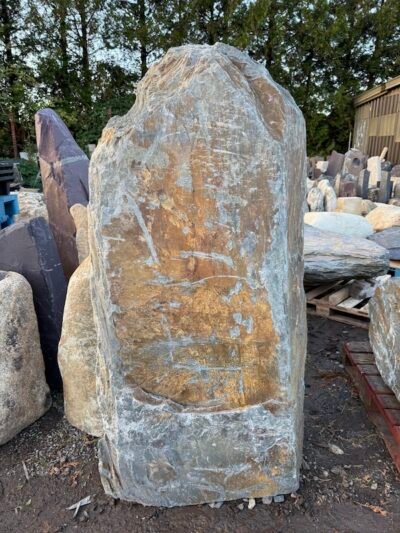 Slate Monolith SM440 Undrilled | Welsh Slate Water Features 01