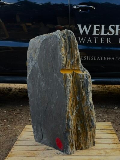 Slate Monolith Water Feature SM423 | Welsh Slate Water Features 01