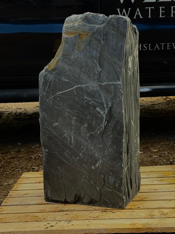 Slate Monolith Water Feature SM424 | Welsh Slate Water Features 03 Slate Monolith Water Feature SM424 | Welsh Slate Water Features 03
