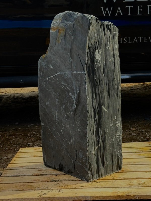 Slate Monolith Water Feature SM424 | Welsh Slate Water Features 04 Slate Monolith Water Feature SM424 | Welsh Slate Water Features 04